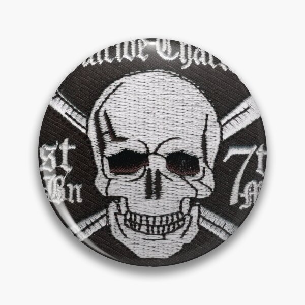 Item preview, 1st Bn 7th  Suicide Charlie Patch Sticker designed and sold by MilitaryPlus.
