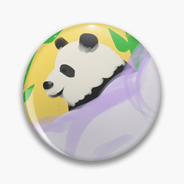 Item preview, Panda in a Purple Cloud by Yuuki G designed and sold by Yuuki G's Artsy Things.