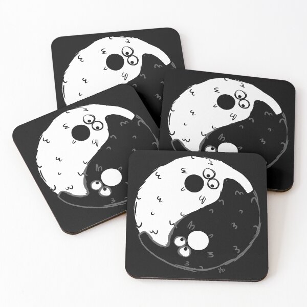 Item preview, Worms On A String Yin and Yang by Yuuki G designed and sold by Yuuki G's Artsy Things.