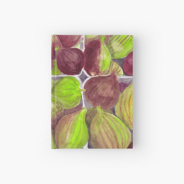 Jerusalem Figs - Realistic Watercolor Hardcover Journal