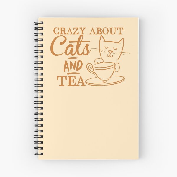 Item preview, Crazy about CATS and tea designed and sold by jazzydevil.