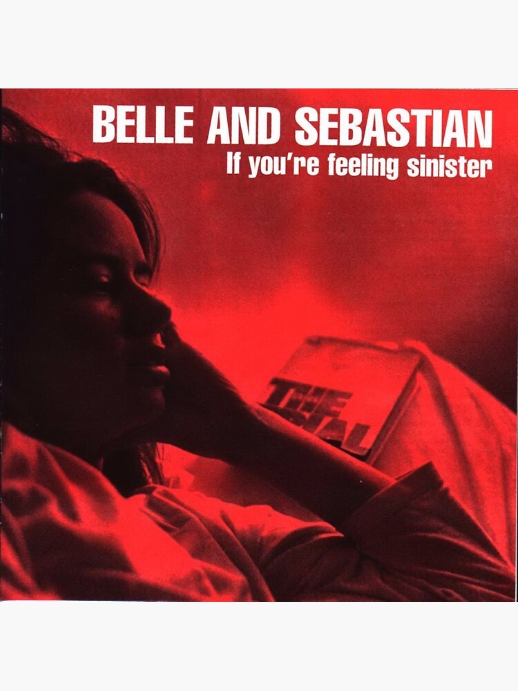 Belle and Sebastian If Youre Feeling Sinister 3 x 3 Album Cover Sticker