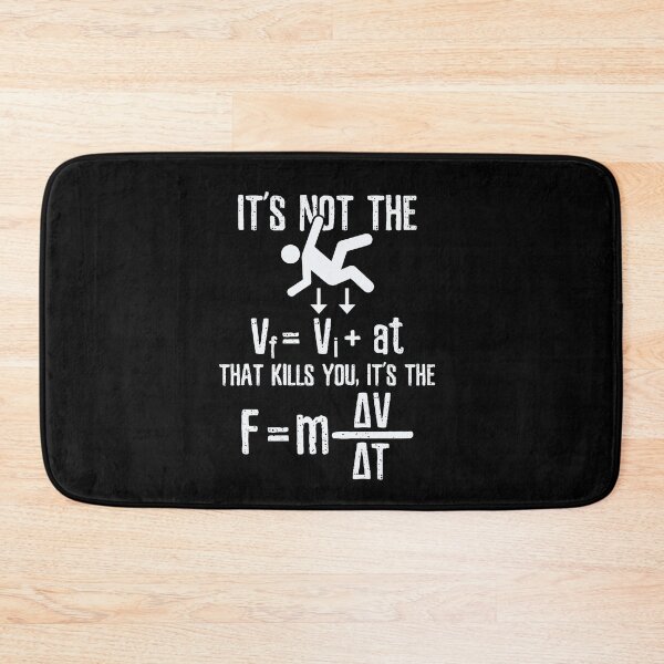 Item preview, It's not the velocity that kills you it's the fall designed and sold by FashionFuture.