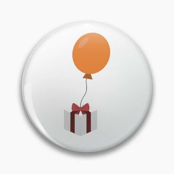 Item preview, Balloon With Present Orange designed and sold by CrossingMolly.