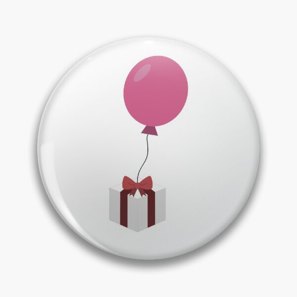 Item preview, Balloon With Present Pink designed and sold by CrossingMolly.