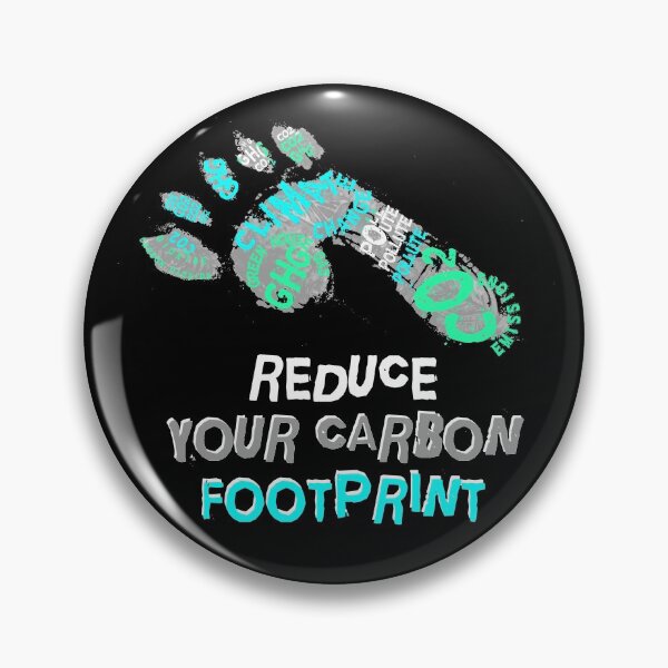 Item preview, Reduce your Carbon footprint ecological statement designed and sold by DebbieT68.
