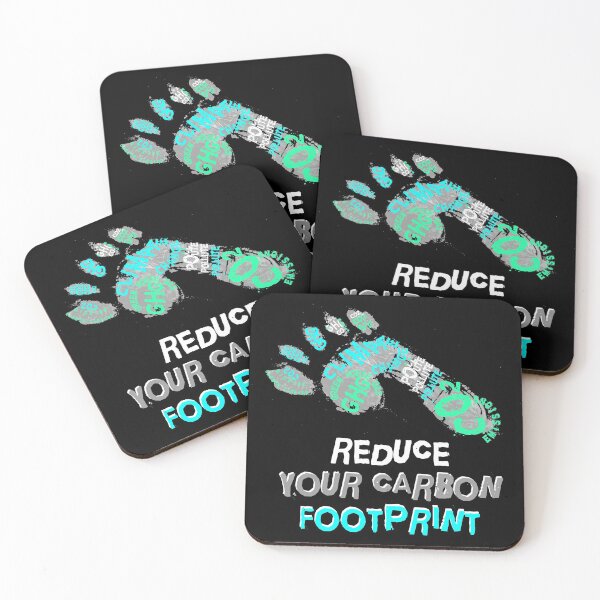Item preview, Reduce your Carbon footprint ecological statement designed and sold by DebbieT68.