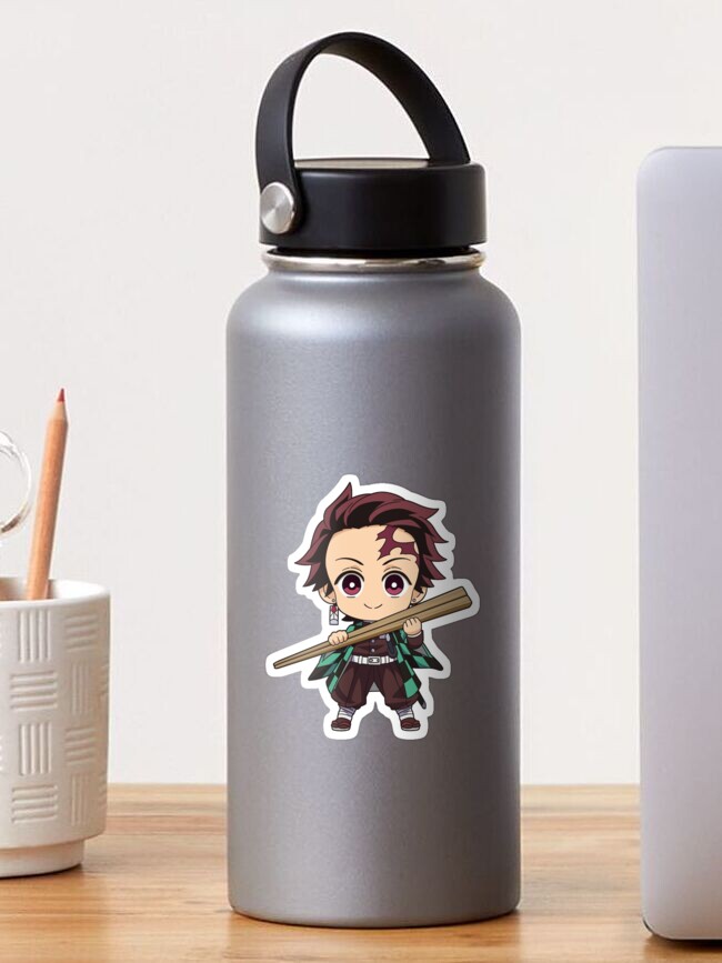 Tanjiro Kamado Is A Character Demon Slayer Kimetsu No Yaiba Anime Sticker By Vishvas93 Redbubble