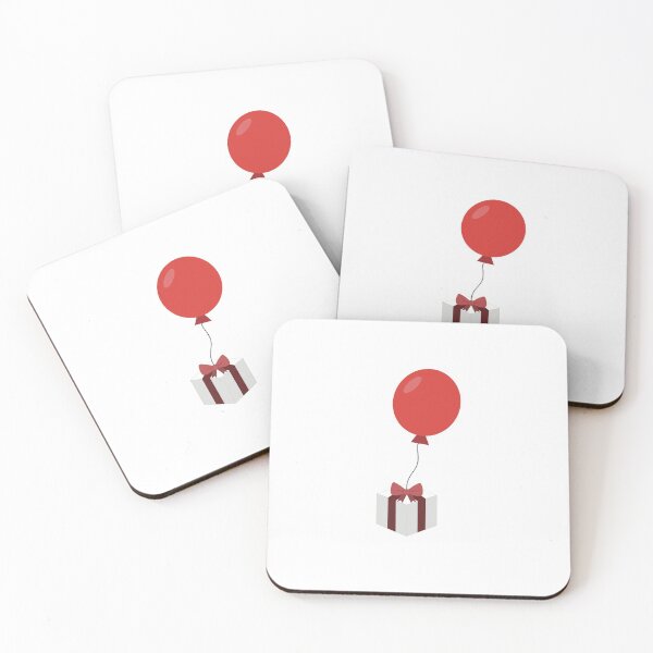 Item preview, Balloon With Present Red designed and sold by CrossingMolly.
