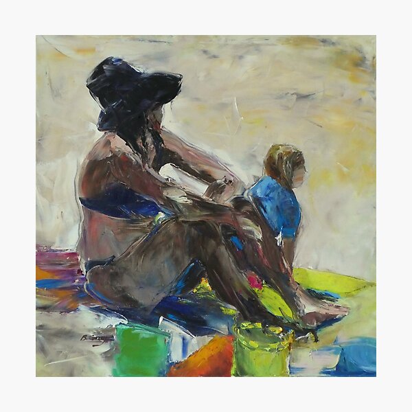 The Black Hat, Summer in Australia Photographic Print