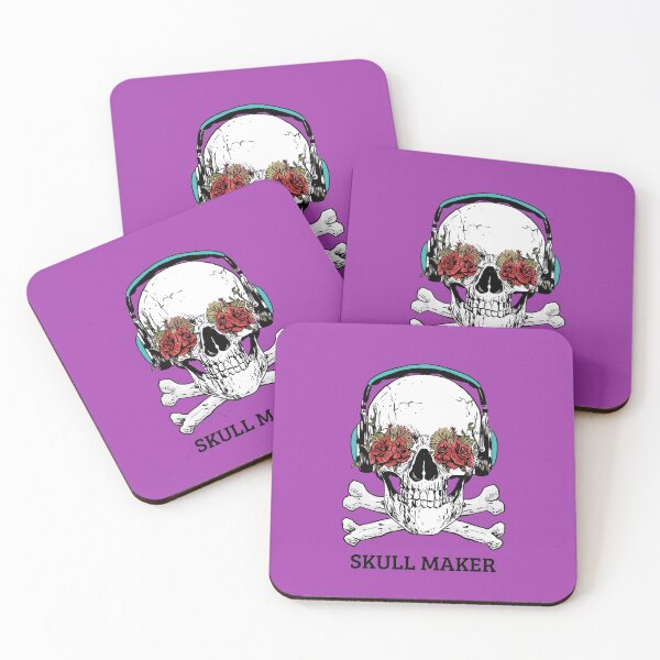 Item preview, Skull Maker Floral Skull designed and sold by ShirtzTonight.