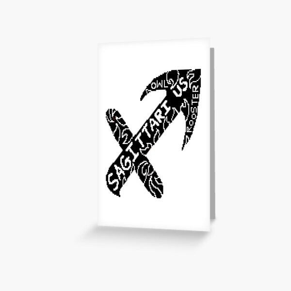 Sagittarius Tattoo Greeting Cards For Sale | Redbubble