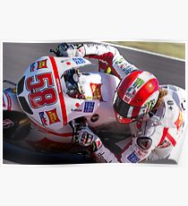 Marco Simoncelli 58 Poster