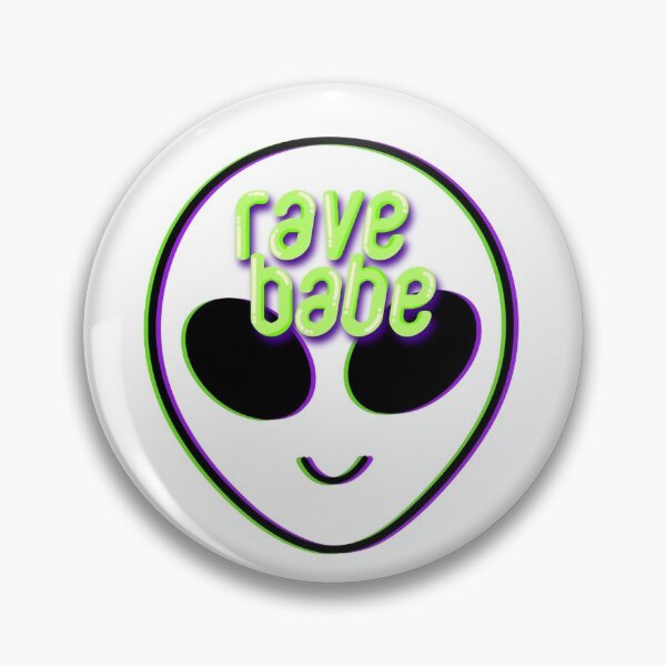 Item preview, Rave Babe Alien designed and sold by LexisofRVAarts.