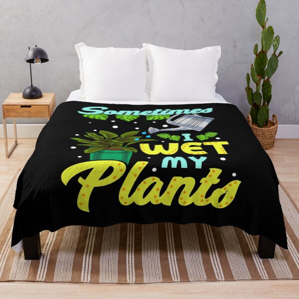 Item preview, Funny Sometimes I Wet My Plants Gardening Pun designed and sold by perfectpresents.