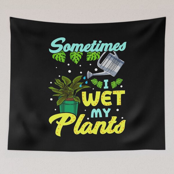 Item preview, Funny Sometimes I Wet My Plants Gardening Pun designed and sold by perfectpresents.