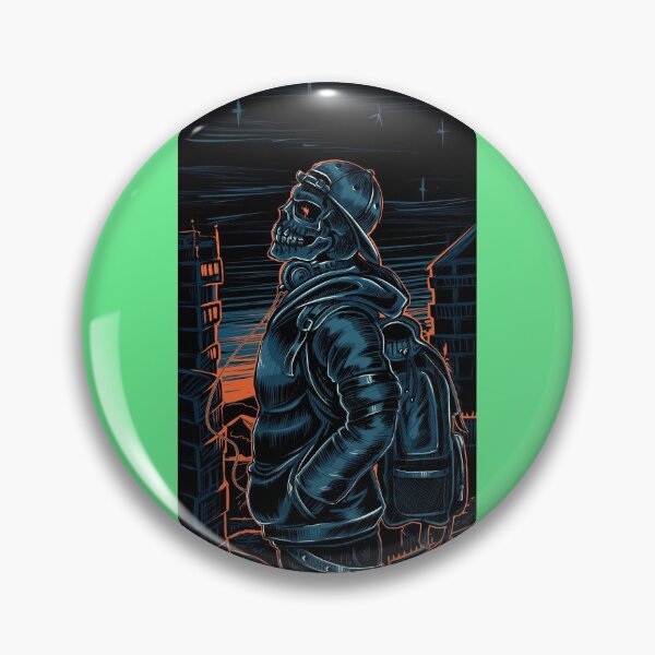 Item preview, Handsome Skeleton Monster In Redbubble designed and sold by IMRAN  AHMED.