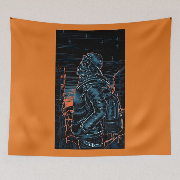 Item preview, Handsome Skeleton Monster In Redbubble designed and sold by IMRAN  AHMED.