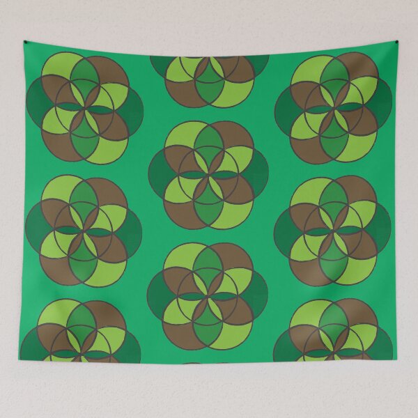 Item preview, Flower of Life - Trees and Leaves designed and sold by lakazdi.