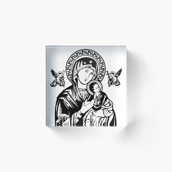 Our Lady Of Perpetual Help Acrylic Block