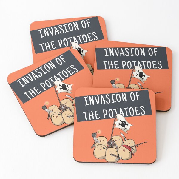 Item preview, The invasion of Potatoes! designed and sold by potatopirates.