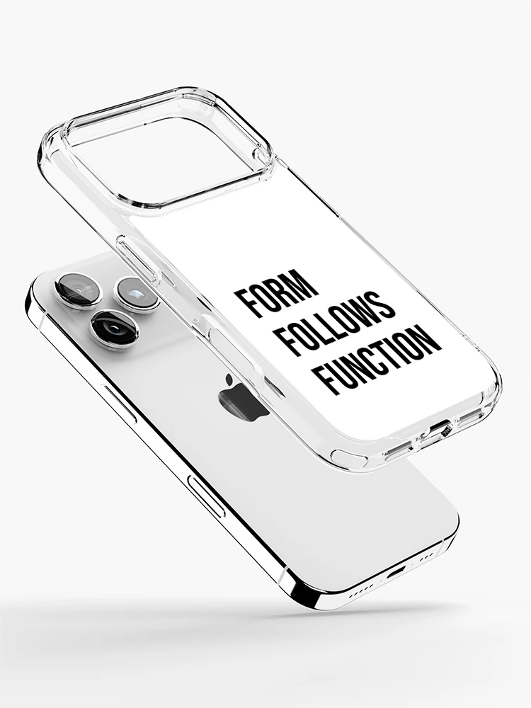 Thumbnail 2 of 5, iPhone Case, Form Follows Function designed and sold by easmoc.