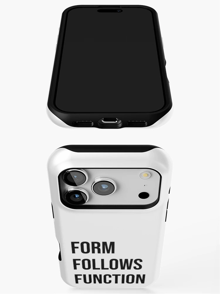 Thumbnail 3 of 4, iPhone Case, Form Follows Function designed and sold by easmoc.