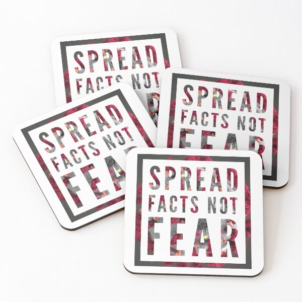 Item preview, Spread Facts Not FEAR COVID-19 designed and sold by Think Ink Print.