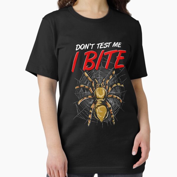 Item preview, Funny Don't Test Me I Bite Tarantula Spiders designed and sold by perfectpresents.