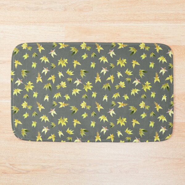 Item preview, Yellow Cowslip Orchid on Green designed and sold by STHogan.