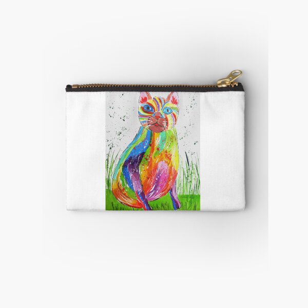 Item preview, Colourful Quirky Cat designed and sold by Casimirasart.