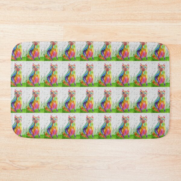 Item preview, Colourful Quirky Cat designed and sold by Casimirasart.