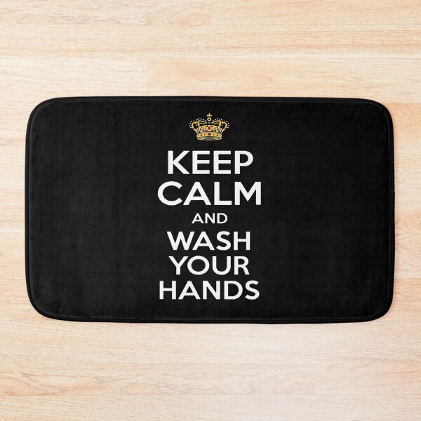 Item preview, Keep Calm And Wash Your Hands - Funny Influenza Virus Flu designed and sold by urban-design.