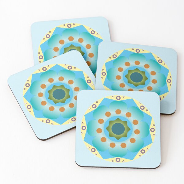Item preview, Beautiful Mandalas Designs and Patterns Zen Colours   designed and sold by JPColemonts.
