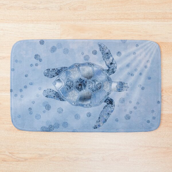 Item preview, Blue Glamour Sea Turtle designed and sold by artsandsoul.