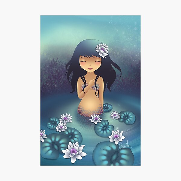 Poppie Nenuphar Photographic Print