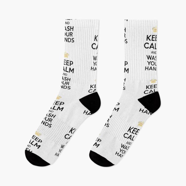 Item preview, Keep Calm And Wash Your Hands - Healthy Practice Influenza Virus Flu designed and sold by urban-design.