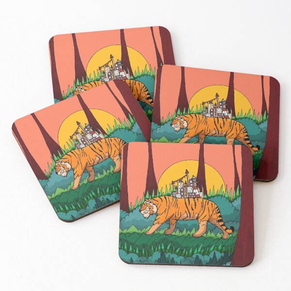 Item preview, The forest and the tiger designed and sold by Swadeillustrations.