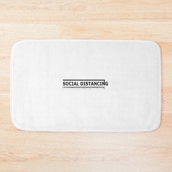 Item preview, Social Distancing #RedBubble designed and sold by JaysonBangit.