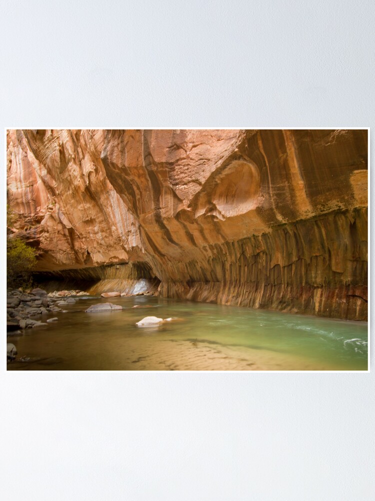Alternate view of Zion Narrows Slot Canyon Poster