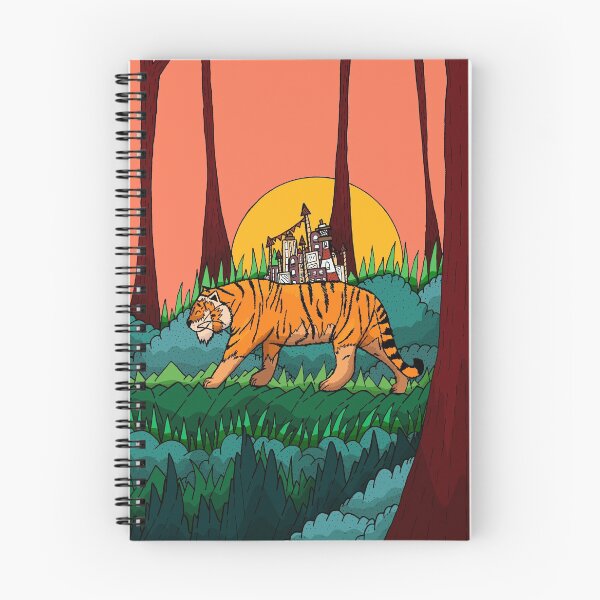 Item preview, The forest and the tiger designed and sold by Swadeillustrations.