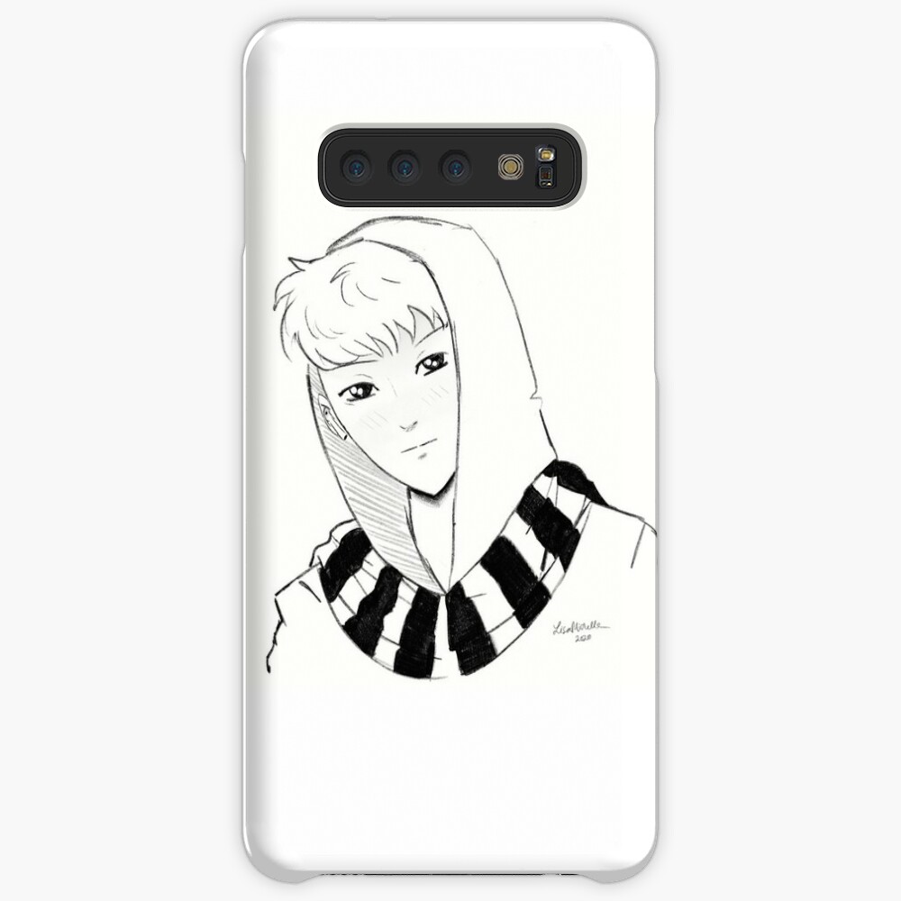 Anime Boi Case Skin For Samsung Galaxy By Lisamichelleart Redbubble