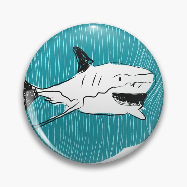 Item preview, Shark lover sea minimalist design  designed and sold by Tropical Blood.
