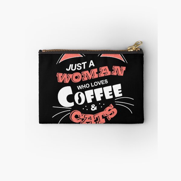 Item preview, Cats: just a woman who loves coffee & cats designed and sold by EllenTune.