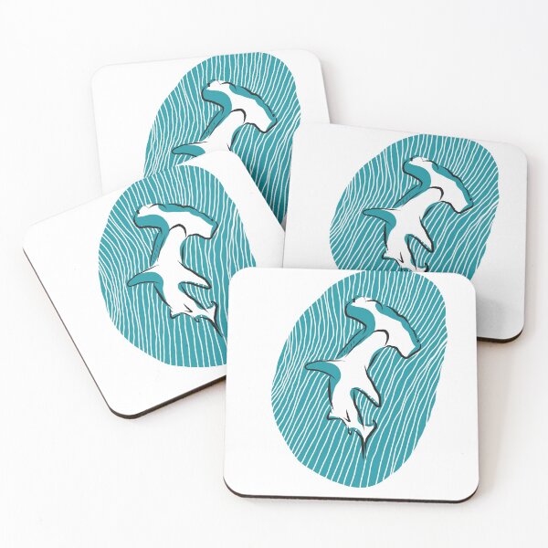Item preview, Shark sea drawing minimalist biologist  designed and sold by Tropical Blood.