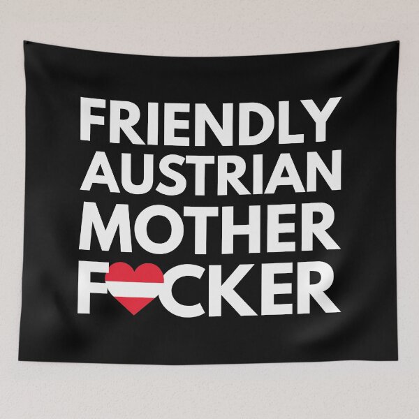 Item preview, Friendly Austrian MF Mother Focker Austria designed and sold by HelloFromAja.