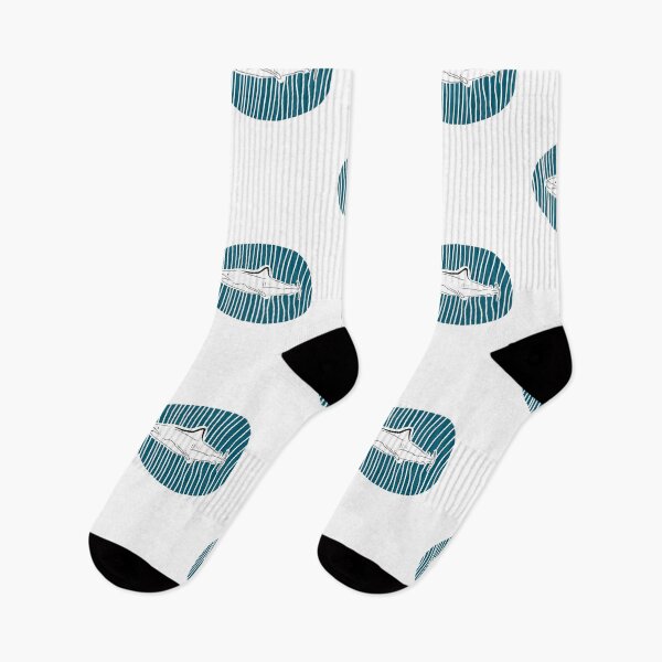 Item preview, Shark lovers minimalist design shark lines designed and sold by Tropical Blood.