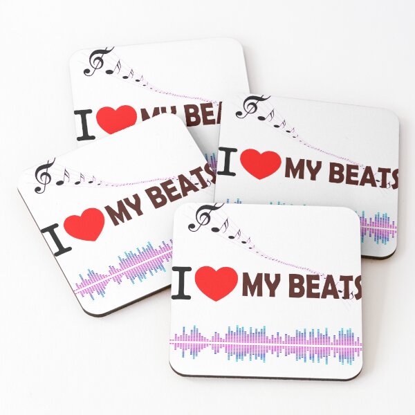 Item preview, I love my beats designed and sold by Moussceo.