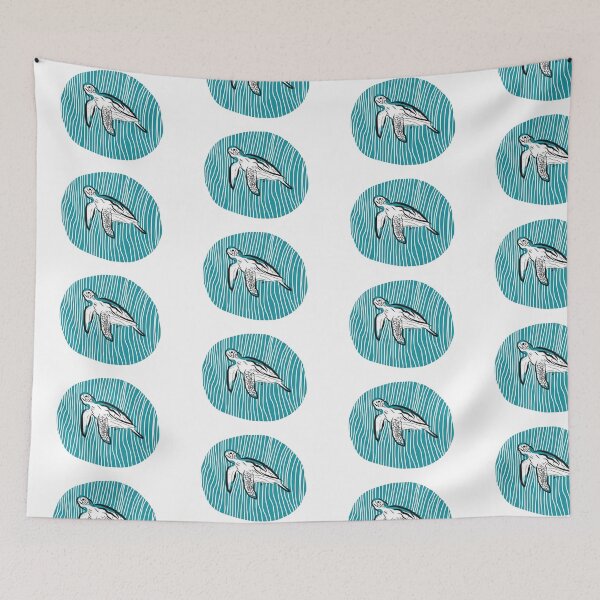 Item preview, Turtle - sea- minimalist design designed and sold by Tropical Blood.