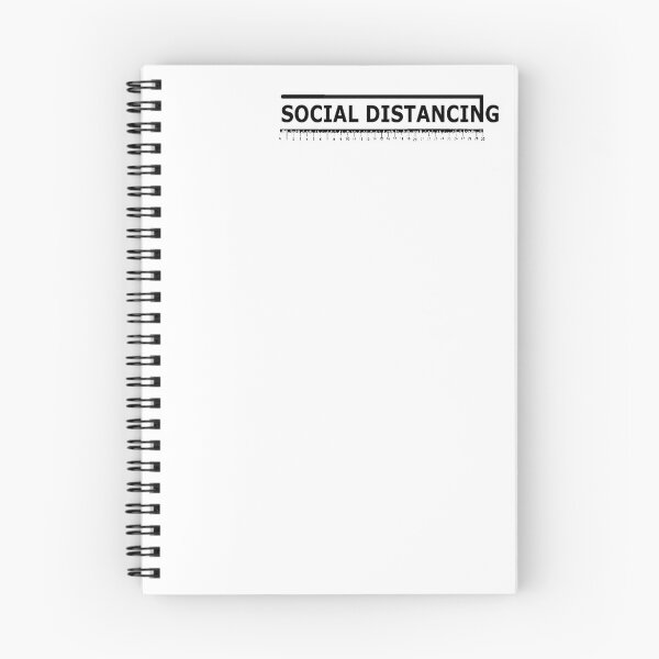 Item preview, Social Distancing #RedBubble designed and sold by JaysonBangit.
